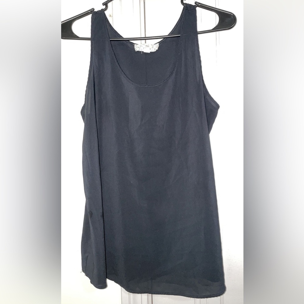 Pink Republic Black Tank Top Size L